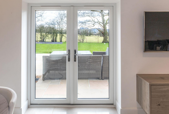 Enjoy the Breeze with Openable French doors